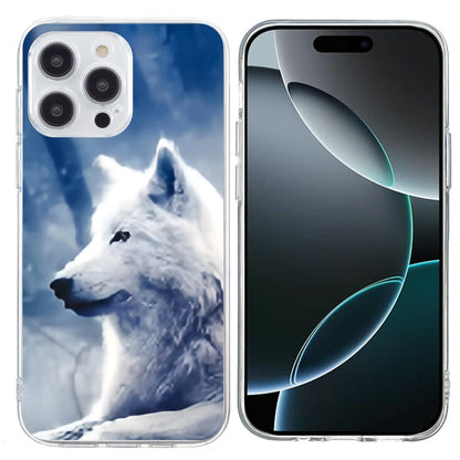 Colorful Painting Pattern TPU Phone Case, For iPhone 16 Pro Max, For iPhone 16 Pro
