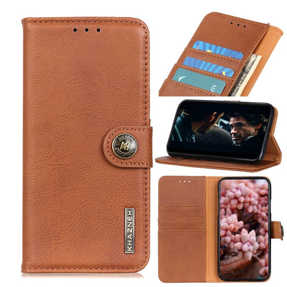 KHAZNEH Cowhide Texture Horizontal Flip Leather Case with Holder & Card Slots & Wallet, For Samsung Galaxy S20 FE 5G / S20 Fan Edition / S20 Lite