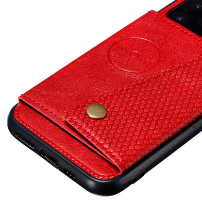 Leather Protective Case with Holder & Card Slots, For iPhone 12 mini, For iPhone 12 / 12 Pro, For iPhone 12 Pro Max