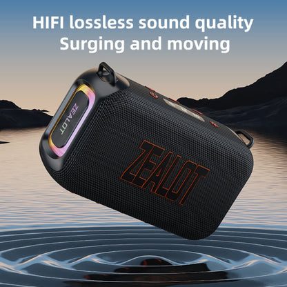 Zealot S85M 50W Outdoor Portable Bluetooth Speaker with Microphone, S85 + 1 Mic