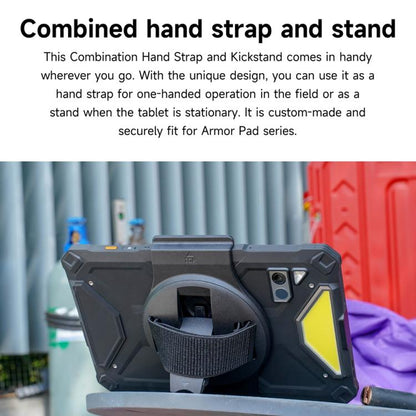Ulefone UAS02 Tablet Hand Strap Holder for Ulefone Armor Pad 4 / 4 Ultra, For Ulefone Armor Pad 4 / 4 Ultra