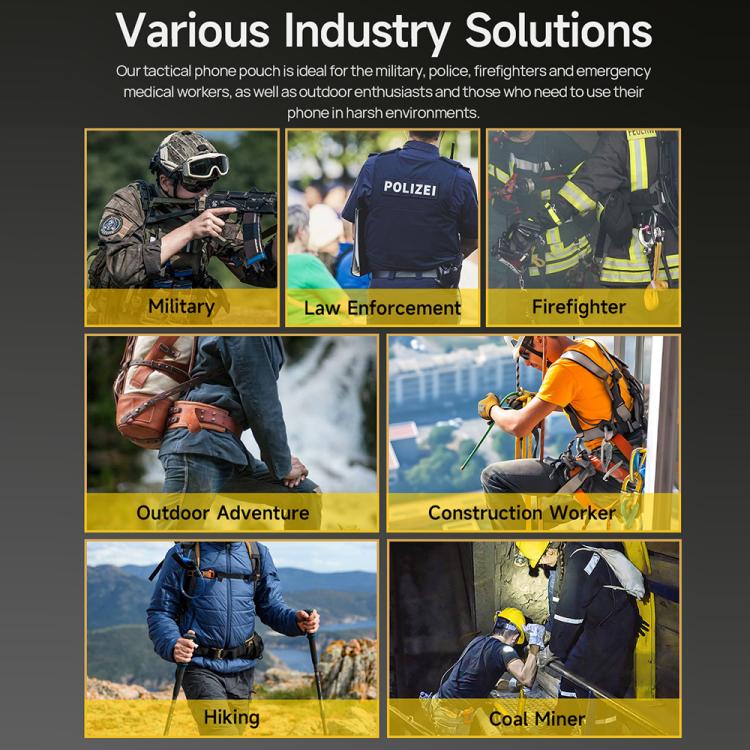Ulefone Armor Holster Multi-Purpose Phone Pouch Waist Bag