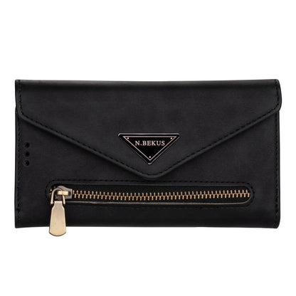 Skin Feel Zipper Horizontal Flip Leather Case with Holder & Card Slots & Photo Frame & Lanyard & Long Rope, For iPhone XR, For iPhone XS Max