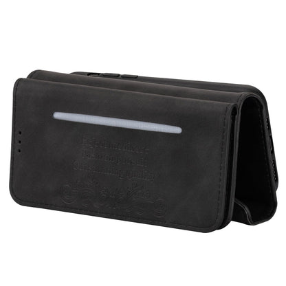 Skin Feel Zipper Horizontal Flip Leather Case with Holder & Card Slots & Photo Frame & Lanyard & Long Rope, For iPhone XR, For iPhone XS Max