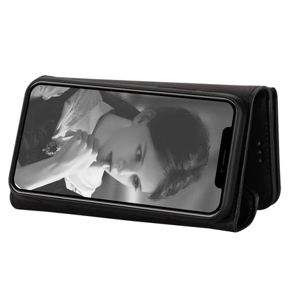 Skin Feel Zipper Horizontal Flip Leather Case with Holder & Card Slots & Photo Frame & Lanyard & Long Rope, For iPhone XR, For iPhone XS Max