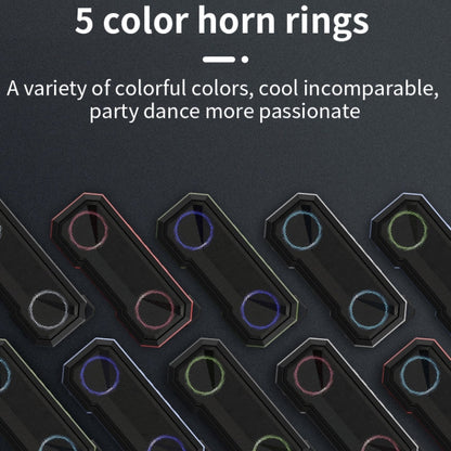 X8 Wireless Bluetooth Speaker IPX7 Waterproof Color Light Subwoofer