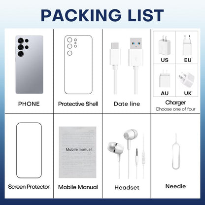 F102 / S25 Ultra, 4GB+64GB, 6.75 inch Android 11 MTK6762 Octa Core, Network: 4G, Dual SIM, Support Wireless Charging, EU Plug, US Plug, UK Plug, AU Plug