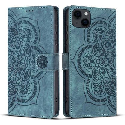Mandala Embossed Retro Frosted Leather Phone Case, For iPhone 12 mini / 13 mini, For iPhone 12 / 12 Pro, For iPhone 12 Pro Max, For iPhone 11 Pro Max