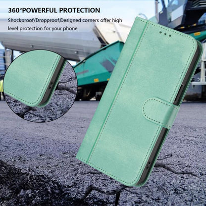 Line Splicing Buckle Retro Leather Phone Case, For iPhone 11 Pro Max, For iPhone 11, For iPhone 11 Pro