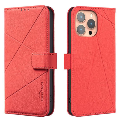 Geometric Pattern RFID Leather Phone Case, For iPhone 12 Pro Max, For iPhone 11 Pro Max, For iPhone 11, For iPhone 11 Pro