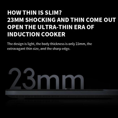 Original Xiaomi Mijia Smart Ultra-thin Induction Cooker 2100W Home Induction Cooker, Mijia Ultra-thin Induction Cooker
