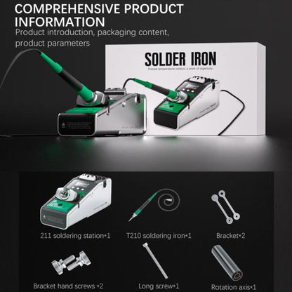 TBK-211 Portable Rechargeable Constant Temperature All-Purpose Soldering Station