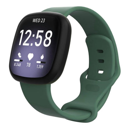 For Fitbit Versa 4 / Versa 3 / Sense2 / Sense xDfind Silicone Watch Band, S