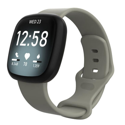 For Fitbit Versa 4 / Versa 3 / Sense2 / Sense xDfind Silicone Watch Band, L