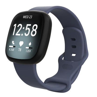 For Fitbit Versa 4 / Versa 3 / Sense2 / Sense xDfind Silicone Watch Band, L
