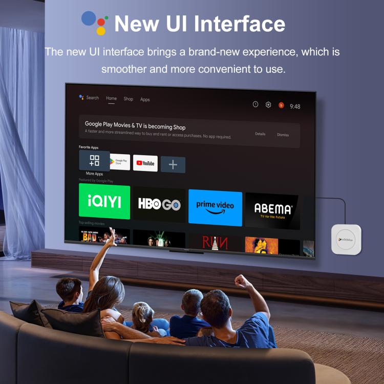H96 Max M1 Plus Android 14.0 Smart TV Box, RK3528 Quad-core ARM Cortex-A53, 2GB+16GB, 4GB+32GB, 4GB+128GB