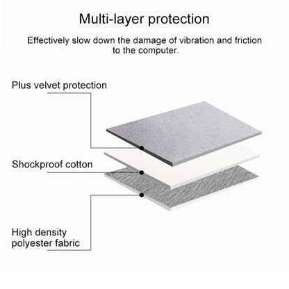 ND01D Felt Sleeve Protective Case Carrying Bag, for 13.3 inch Laptop, for 14.1 inch Laptop, for 15.4 inch Laptop, for 15.6 inch Laptop