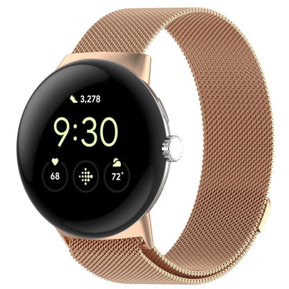xDfind Milanese Metal Magnetic Watch Band, For Google Pixel Watch 4 / Watch 3 45mm, For Google Pixel Watch 4 / 3 / 2 / 1 41mm
