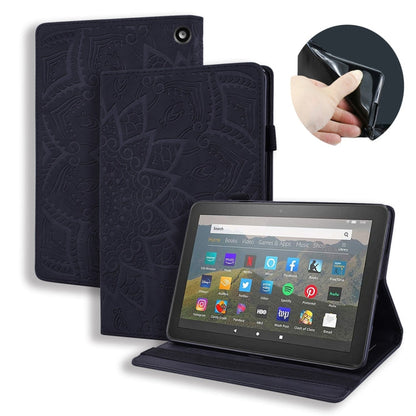 Calf Texture Embossed Horizontal Flip Leather Case with Holder & Card Slots & Photo Frame, For Huawei Enjoy Tablet 2, For Huawei MatePad 10.8, For Amazon Fire HD 8 (2020)