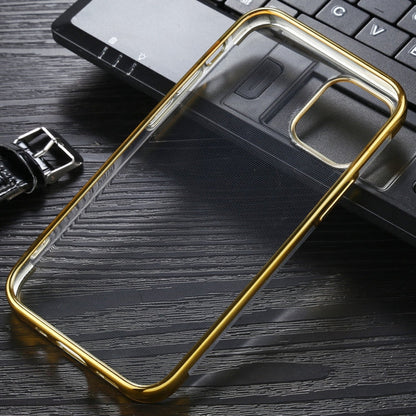 Three Stage Electroplating TPU Protective Soft Case, For iPhone 12 Pro Max