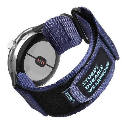 xDfind Quick Release Nylon Hook And Loop Fastener Buckle Watch Band, For Google Pixel Watch 5 / 4 / 3 / 2 / 1 41mm, For Google Pixel Watch 5 / 4 / 3 45mm