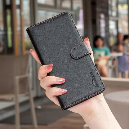 Litchi Texture RFID Anti-theft Leather Phone Case, For iPhone 17 Pro Max, For iPhone 17 Pro, For iPhone 17, For iPhone Air