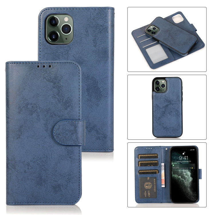KLT888-2 Retro 2 in 1 Detachable Magnetic Horizontal Flip TPU + PU Leather Case with Holder & Card Slots & Photo Frame & Wallet, For iPhone XR, For iPhone XS Max, For iPhone 12 mini, For iPhone 12 / 12 Pro