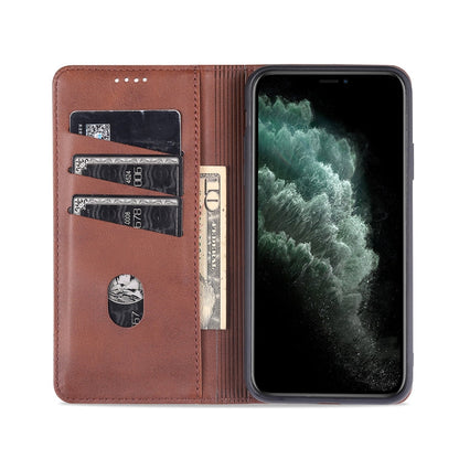 AZNS Magnetic Calf Texture Horizontal Flip Leather Case with Card Slots & Holder & Wallet, For iPhone 12 Pro Max, For iPhone 12 / 12 Pro, For iPhone 12 mini, For iPhone 11 Pro Max