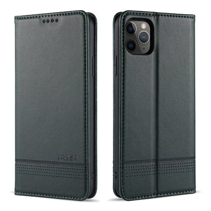 AZNS Magnetic Calf Texture Horizontal Flip Leather Case with Card Slots & Holder & Wallet, For iPhone 12 Pro Max, For iPhone 12 / 12 Pro, For iPhone 12 mini, For iPhone 11 Pro Max