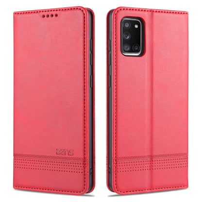 AZNS Magnetic Calf Texture Horizontal Flip Leather Case with Card Slots & Holder & Wallet, For Samsung Galaxy A11, For Samsung Galaxy A21s, For Samsung Galaxy A31, For Samsung Galaxy A41