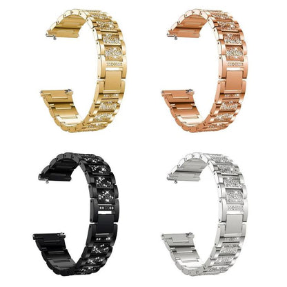 xDfind Diamond Jewelry Stainless Steel Watch Band, For Huawei Watch Fit 5 / Fit 5 Pro 20mm, For Huawei Band 10 / 9 / 8 14mm