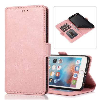 Retro Magnetic Closing Clasp Horizontal Flip Leather Case with Holder & Card Slots & Photo Frame & Wallet, For iPhone 6, For iPhone 6 Plus, For iPhone SE 2022 / SE 2020 / 8 / 7, For iPhone 8 Plus / 7 Plus