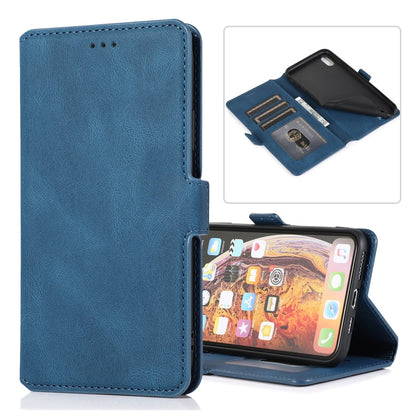 Retro Magnetic Closing Clasp Horizontal Flip Leather Case with Holder & Card Slots & Photo Frame & Wallet, For iPhone XR, For iPhone XS Max