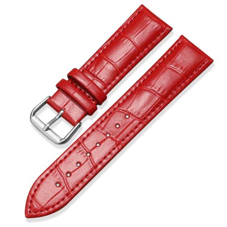 xDfind Bamboo Texture Pin Buckle Leather Watch Band, 24mm for Suunto 9 / 9 Baro / D5 / Core / 7, 12mm, 14mm, 18mm