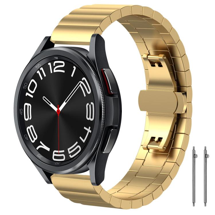 xDfind One-bead Bamboo Solid Stainless Steel Watch Band, 18mm, 20mm, 22mm, 14mm