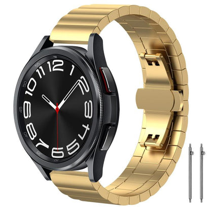 xDfind One-bead Bamboo Solid Stainless Steel Watch Band, 18mm, 20mm, 22mm, 14mm