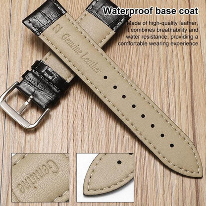 xDfind Bamboo Texture Pin Buckle Leather Watch Band, For Fitbit Charge 6 / 5 18mm, For Fitbit Inspire 3 12mm, For Fitbit Versa 4 / 3 / Sense2 / 1 20mm, For Fitbit Luxe / Special Edition 12mm