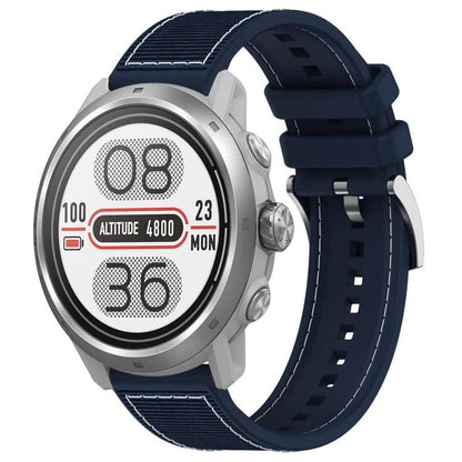 xDfind Hybrid Nylon Braid Silicone Watch Band, 20mm For COROS Pace 2 / Apex 2 42mm