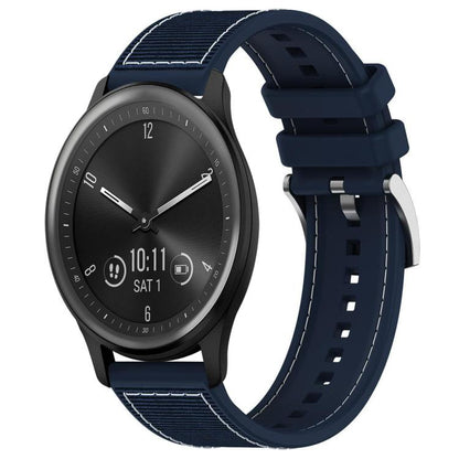 xDfind Hybrid Nylon Braid Silicone Watch Band, 22mm For Garmin Forerunner 570 47mm/935/945, 20mm For Garmin Forerunner 570 42mm/245/645, 20mm For Garmin?Vivomove?Sport/Vivoactive5/3, 22mm For Garmin Venu 3 / Vivoactive 4