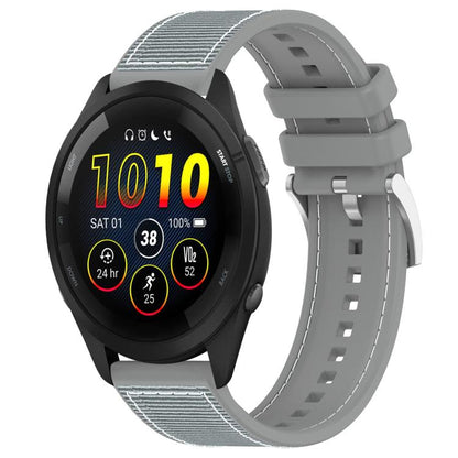 xDfind Hybrid Nylon Braid Silicone Watch Band, 22mm For Garmin Forerunner 570 47mm/935/945, 20mm For Garmin Forerunner 570 42mm/245/645, 20mm For Garmin?Vivomove?Sport/Vivoactive5/3, 22mm For Garmin Venu 3 / Vivoactive 4