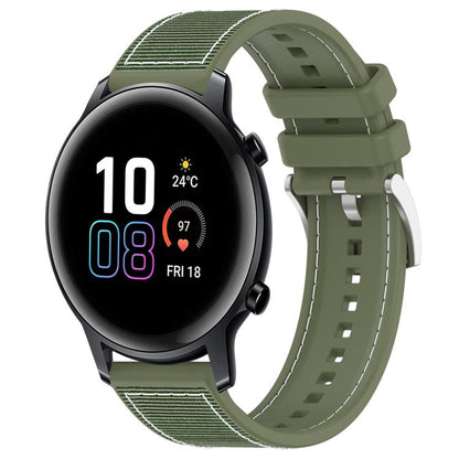 xDfind Hybrid Nylon Braid Silicone Watch Band, 20mm For Honor Watch SE / MagicWatch 2 42mm