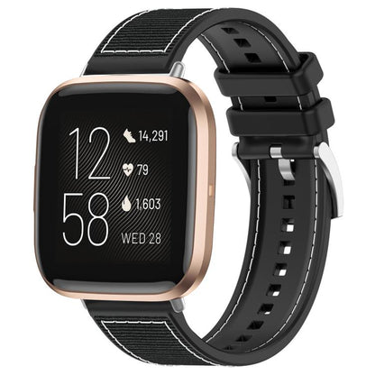 xDfind Hybrid Nylon Braid Silicone Watch Band, For Fitbit Versa 4/Versa3/Sense2/Sense 20mm, For Fitbit Versa 2/Versa/Versa Lite 22mm