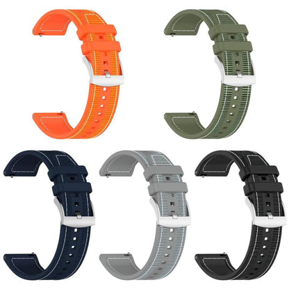 xDfind Hybrid Nylon Braid Silicone Watch Band, For Huawei Watch Fit4 / Fit3 / Fit4 Pro 20mm, For Huawei Watch D2 22mm