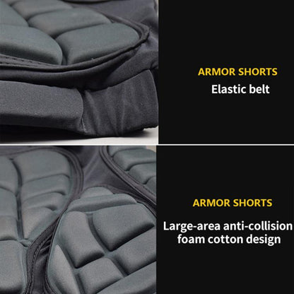 GHOST RACING GH-YW094 Off-road Motorcycle Armor Racing Riding Hip Protector Pants, L, XL, XXL, XXXL