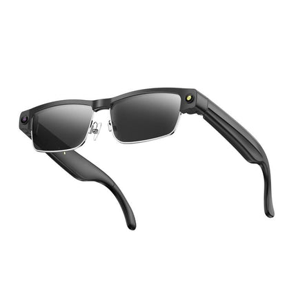 L802 Smart Glasses with 8MP HD Camera Video Recording WiFi Transmission Al Smart Voice Assistant Smart Wearable Headset