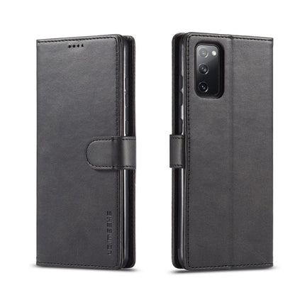 LC.IMEEKE Calf Texture Horizontal Flip Leather Case, with Holder & Card Slots & Wallet & Photo Frame, For Samsung Galaxy S20 FE 5G / S20 Lite