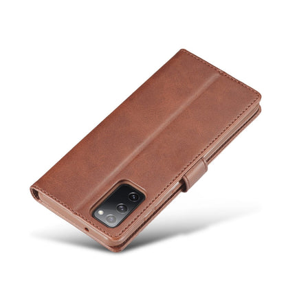 LC.IMEEKE Calf Texture Horizontal Flip Leather Case, with Holder & Card Slots & Wallet & Photo Frame, For Samsung Galaxy S20 FE 5G / S20 Lite