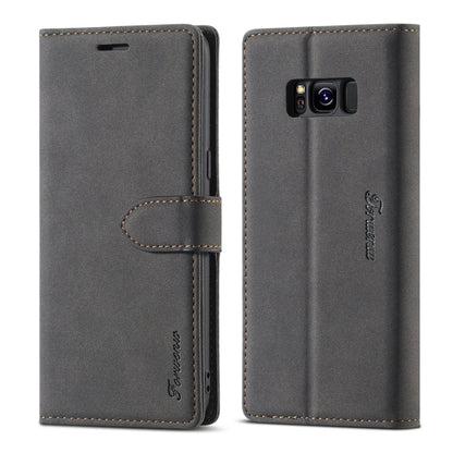 Forwenw F1 Series Matte Strong Magnetism Horizontal Flip Leather Case with Holder & Card Slots & Wallet & Photo Frame, For Samsung Galaxy S8, For Samsung Galaxy S8+, For Samsung Galaxy S9, For Samsung Galaxy S9+, For Samsung Galaxy S10                 ...