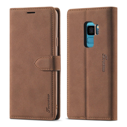 Forwenw F1 Series Matte Strong Magnetism Horizontal Flip Leather Case with Holder & Card Slots & Wallet & Photo Frame, For Samsung Galaxy S8, For Samsung Galaxy S8+, For Samsung Galaxy S9, For Samsung Galaxy S9+, For Samsung Galaxy S10                 ...