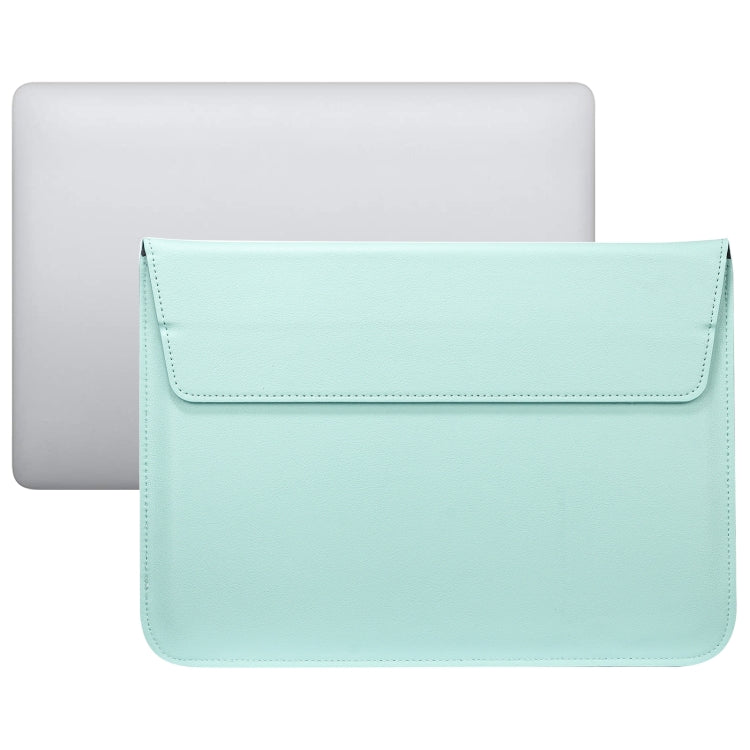 PU Leather Ultra-thin Envelope Bag Laptop Bag with Stand Function, For MacBook Air / Pro 15 inch